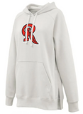 Grey and White Womens Hoodies